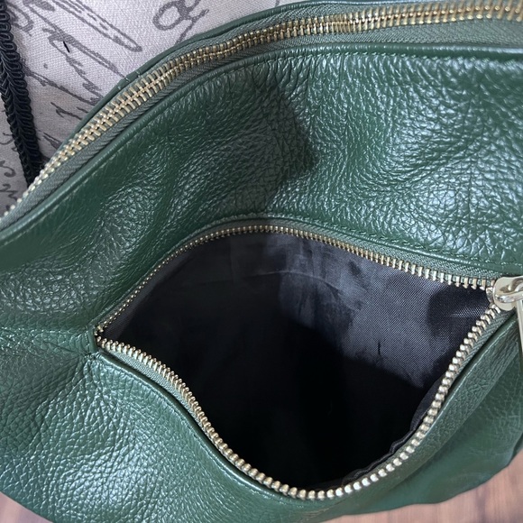 Forest green , Borse In Pelle genuine leather purse. - Picture 6 of 14